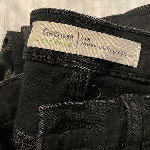 Gap Cozy Legging jeans.